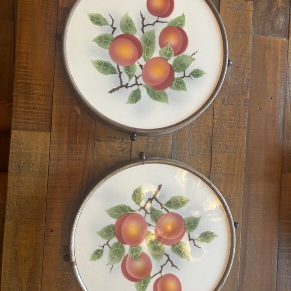 Vintage Mid Century Pair of wall hangings - Picture 9 of 9